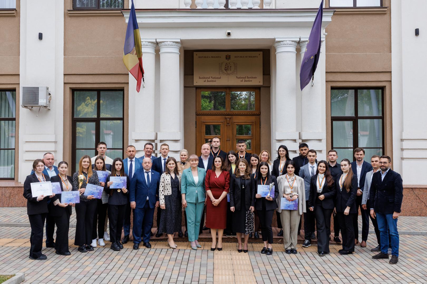 Ceremonia finală a Concursului Național în Materie de Drept la Institutul Național al Justiției