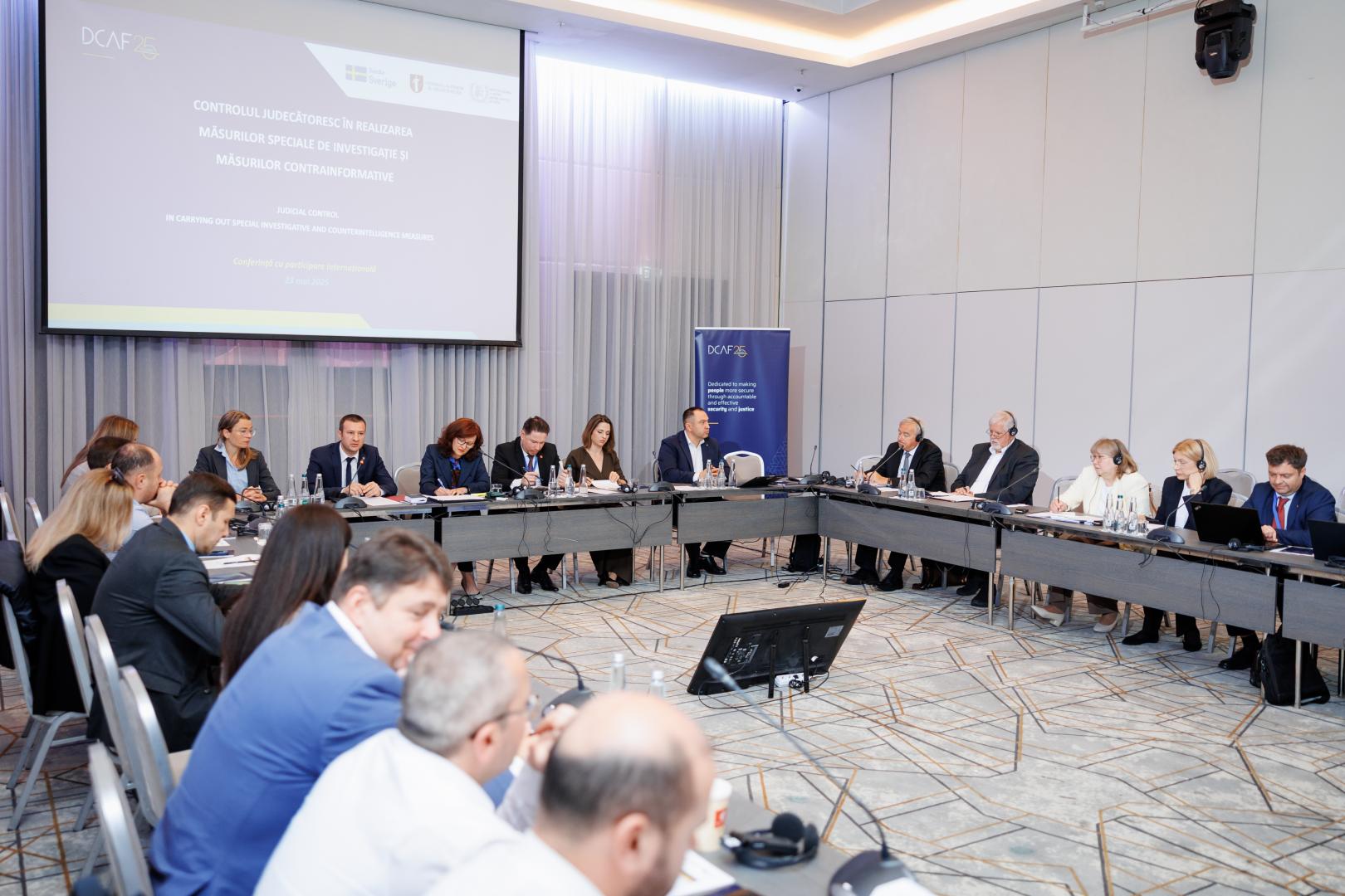 Conferință cu participare internațională „Controlul judiciar în realizarea măsurilor speciale de investigație și contrainformative în Moldova”