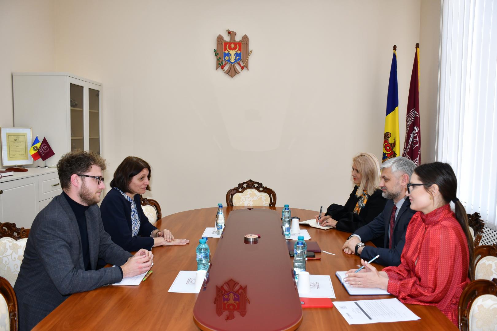 Meeting with the French liaison magistrate with powers for the Republic of Moldova, Romania and Bulgaria