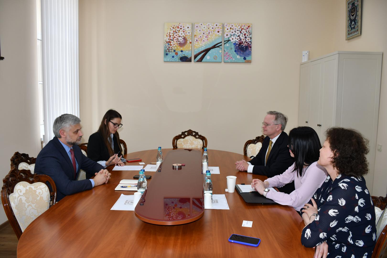 The National Institute of Justice, visited by the Executive Director of the CEELI Institute, Robert R. Strang