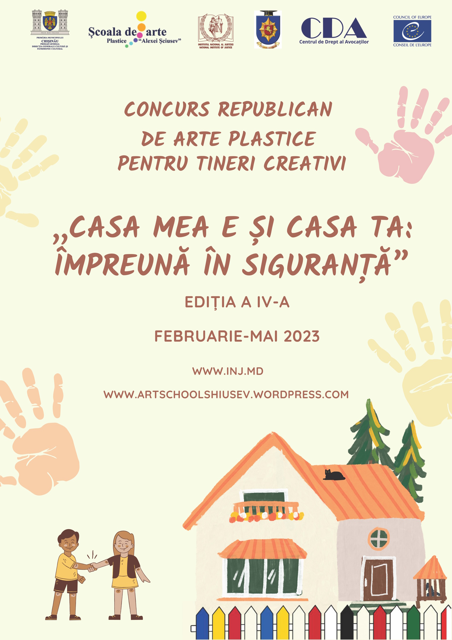 Concurs republican de arte plastice „Casa mea e și casa ta: împreună în siguranță”