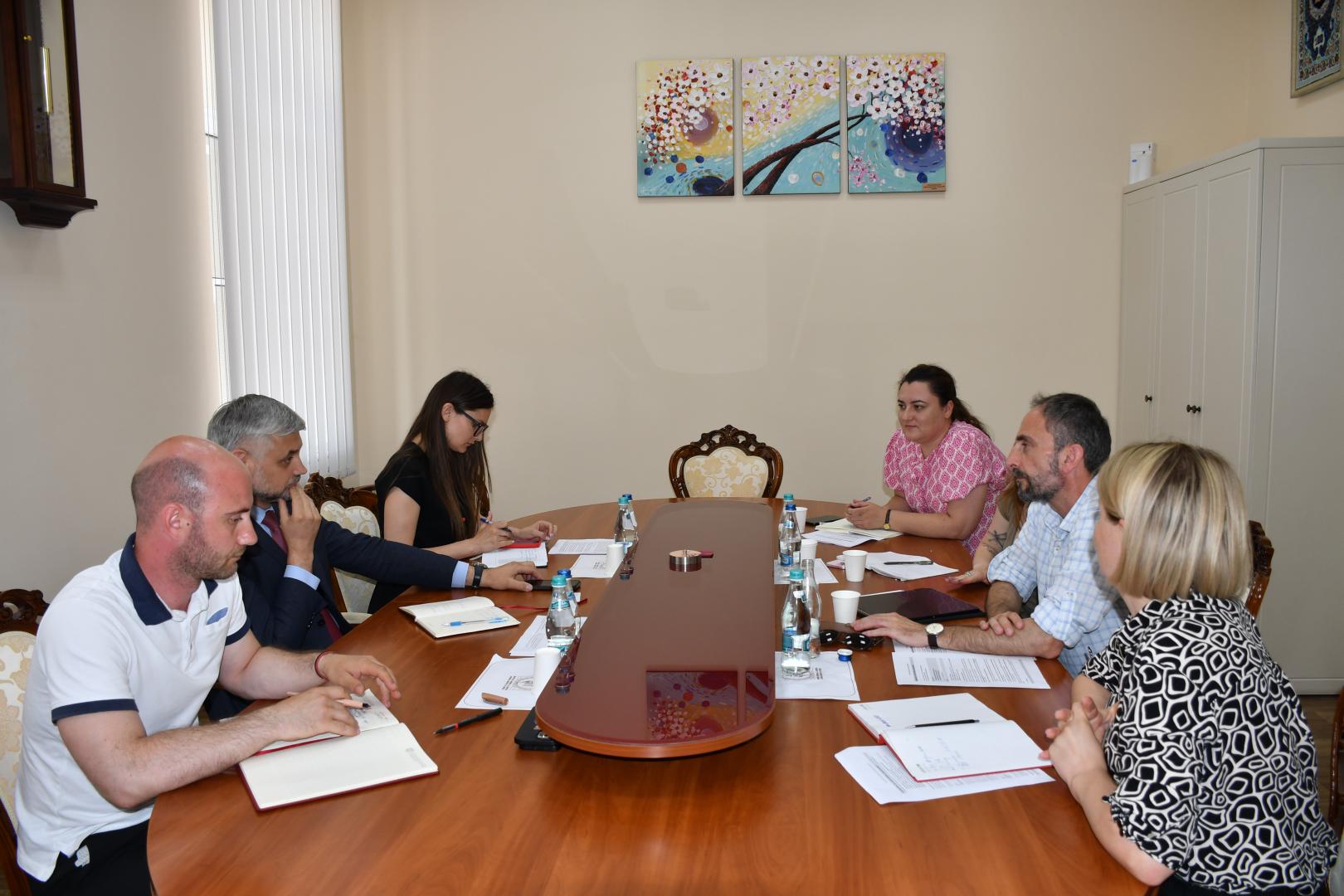 Meeting at INJ with UNICEF representatives in the Republic of Moldova