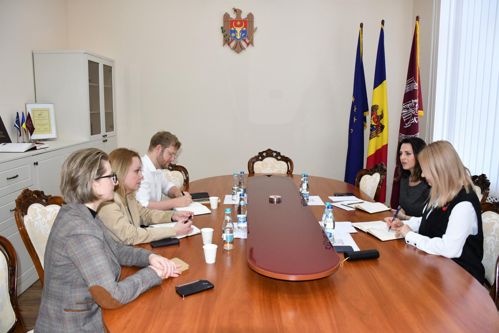 Directoarea Institutului Național al Justiției s-a întâlnit cu reprezentanții Institutului Basel pentru Guvernanță din Elveția