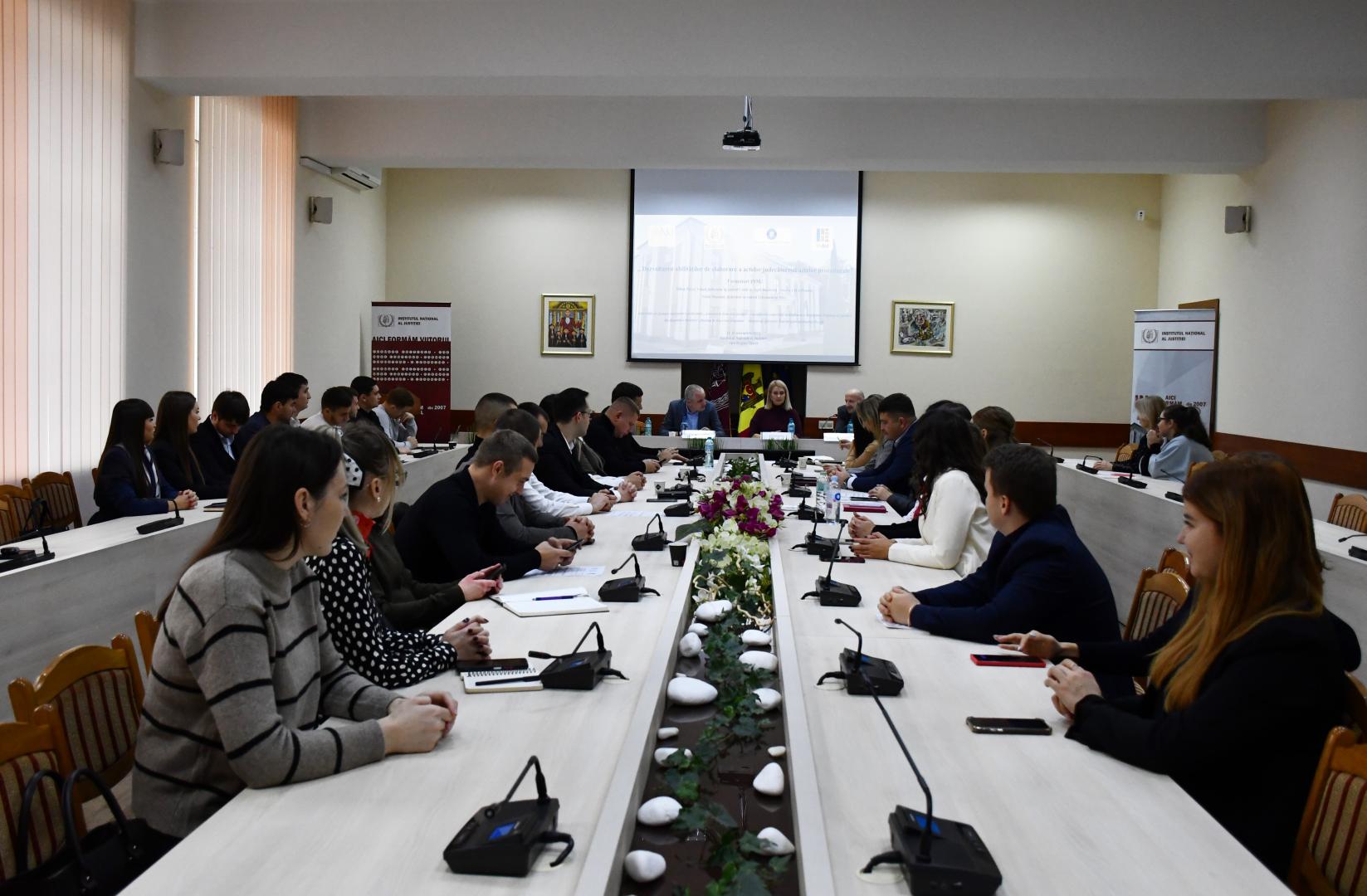 The expertise of trainers of the Romanian National Institute of Magistracy in the field of legal writing and argumentation, capitalized at the National Institute of Justice
