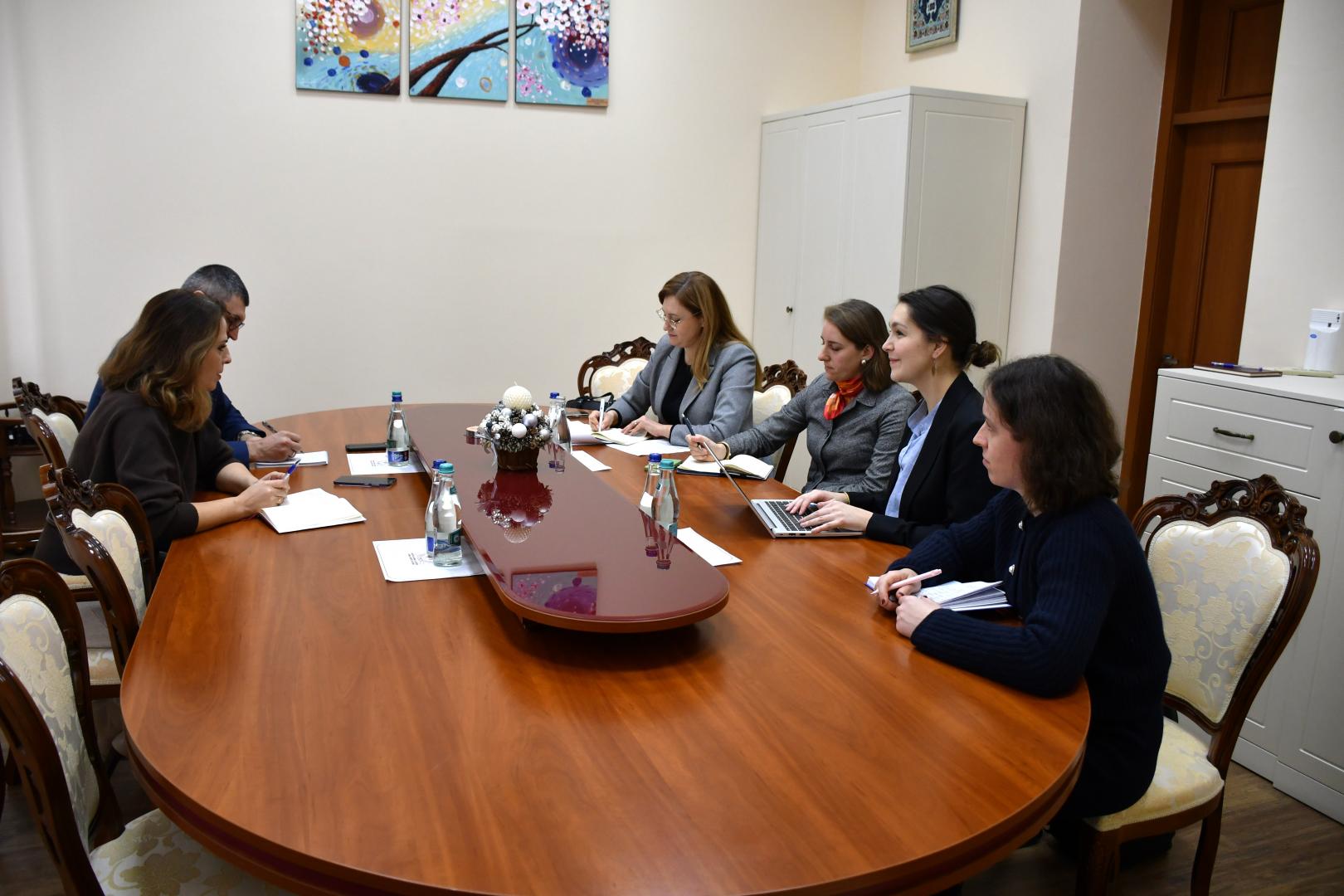 Reprezentanții agenției publice franceze „Expertise France” au vizitat Institutul Național al Justiției