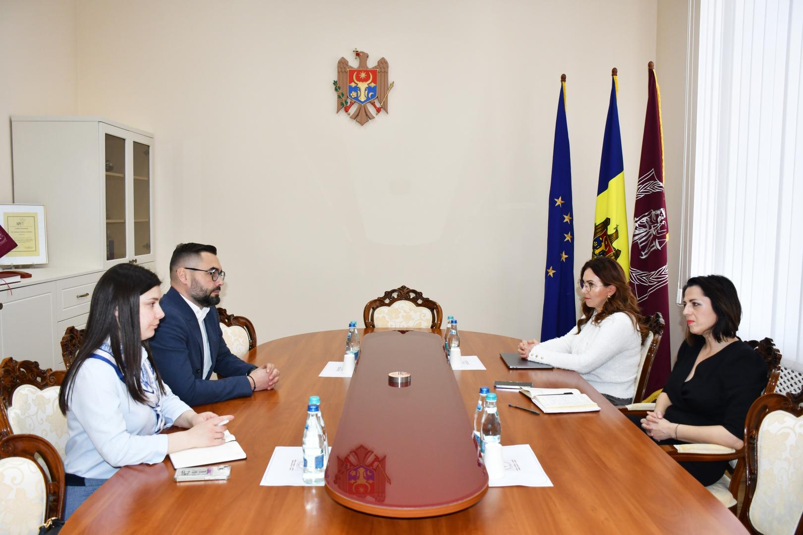 Întrevedere cu reprezentanții Institutului pentru Politici și Reforme Europene