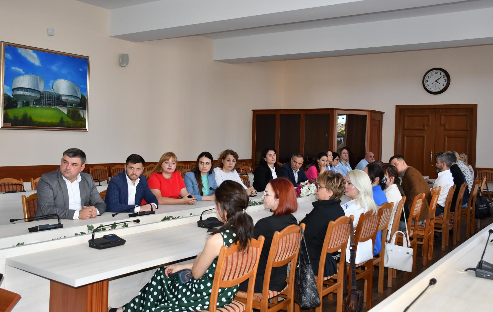 Working sessions with the internship tutors