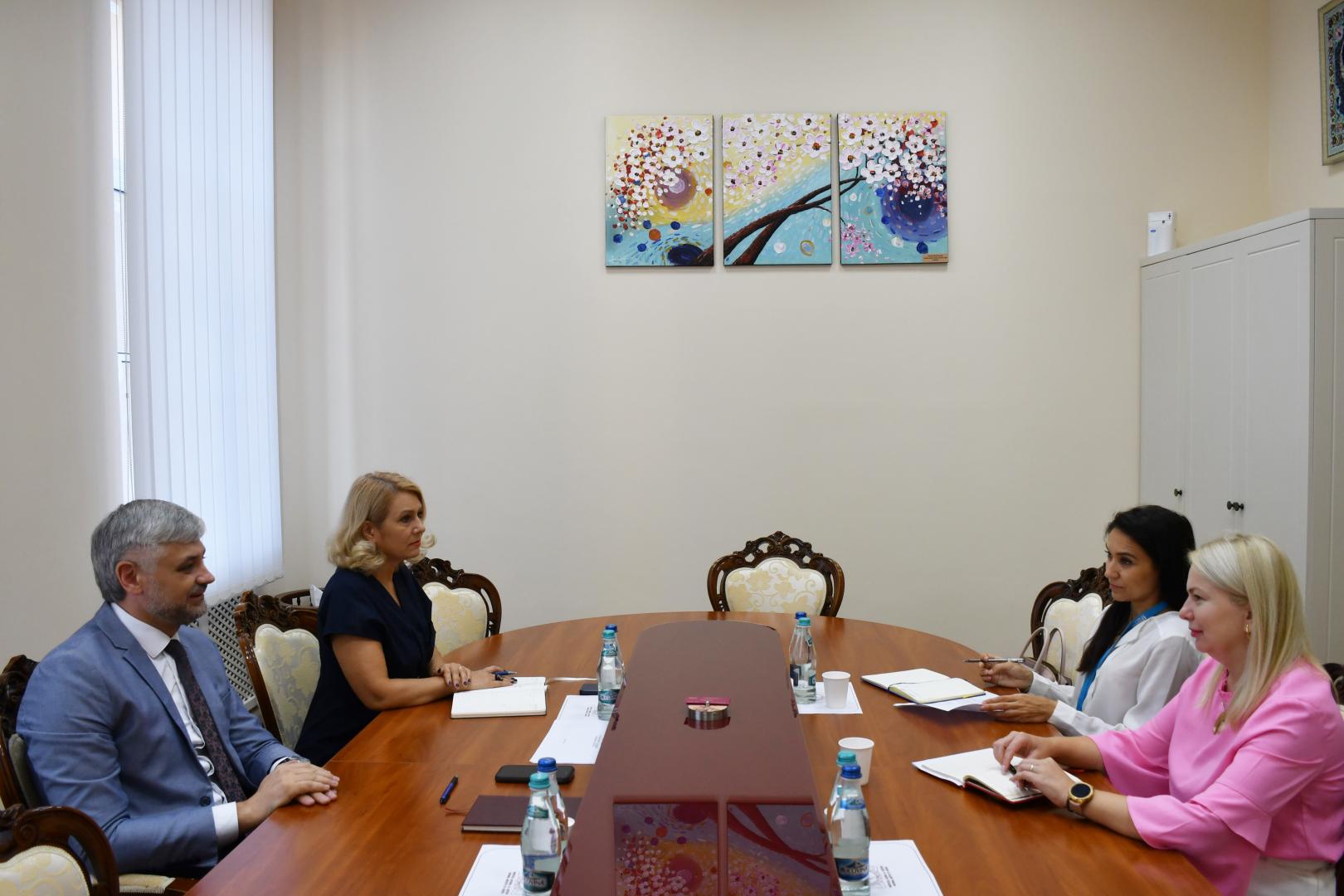 Meeting with representatives of UN Women Moldova