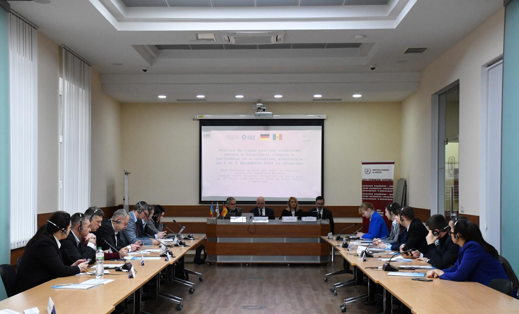 Seminar de formare continuă privind urmărirea penală a finanțării ilegale a partidelor și a corupției electorale
