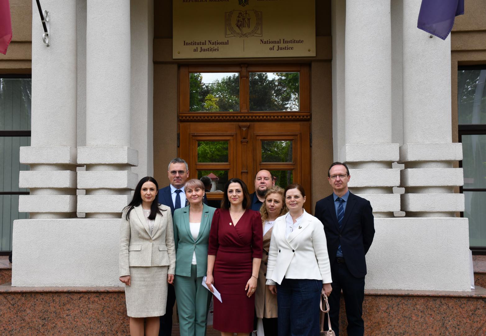 The visit to the National Institute of Justice by the delegation of the Superior Council of Magistracy from Romania - Section for Prosecutors