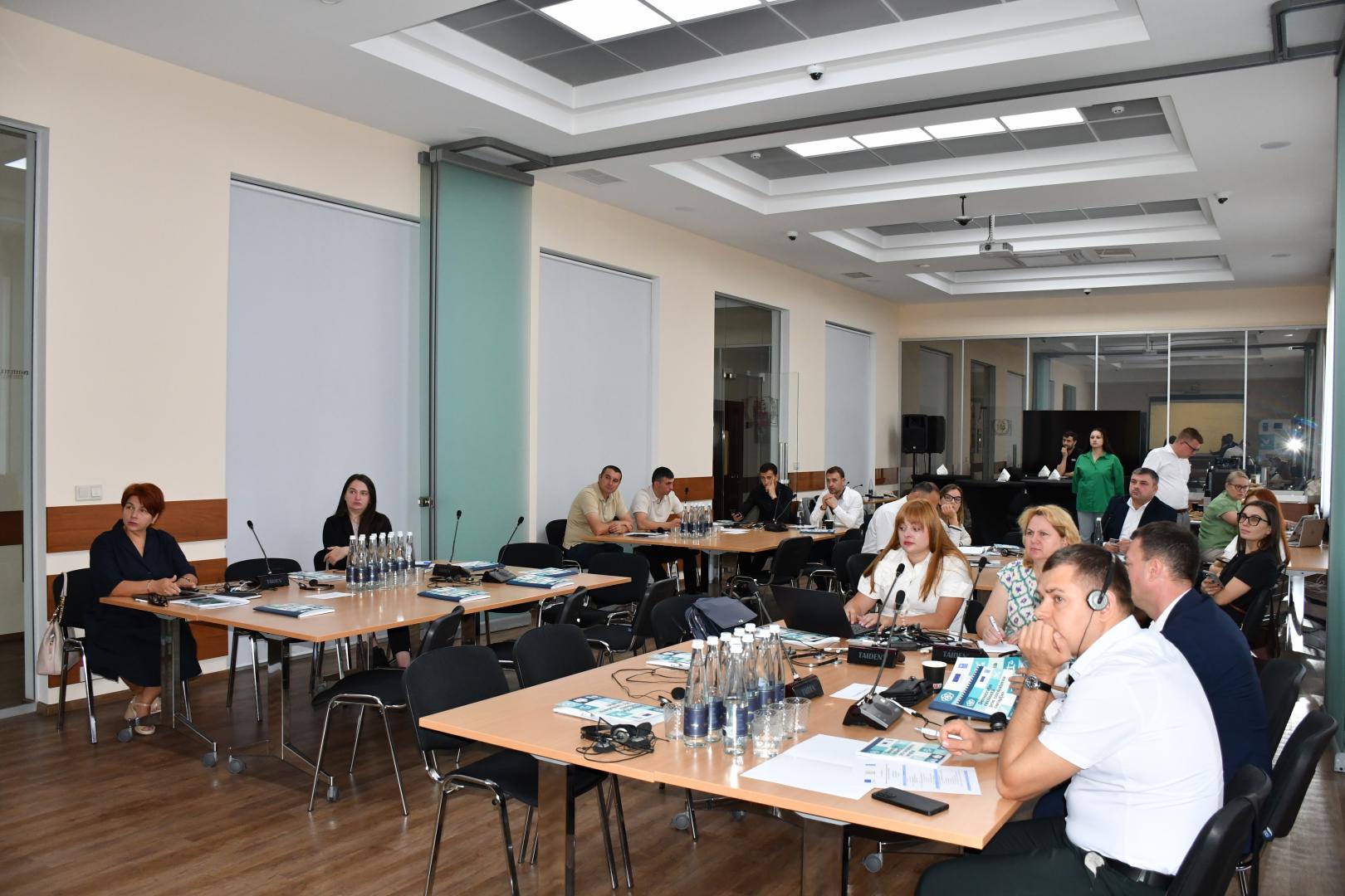 At the National Institute of Justice, the series of seminars on electoral integrity by combating corruption and illegal financing of political parties began