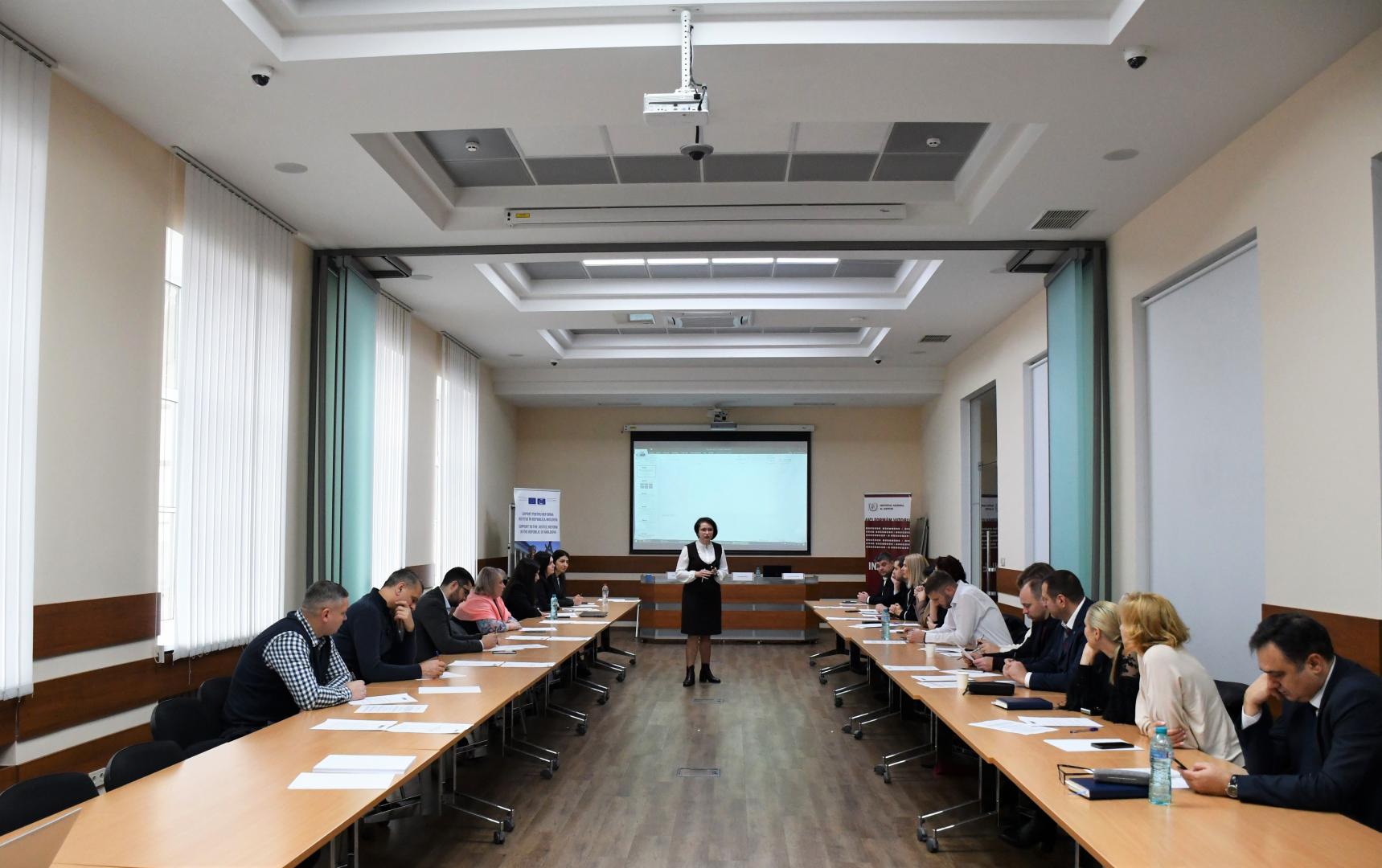 Pilotarea, la Institutul Național al Justiției, a noului modul „Dreptul Uniunii Europene”