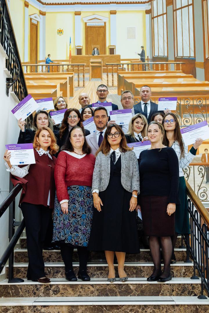 Reuniune de evaluare a Programului de mentorat pentru profesioniștii din domeniul juridic din Republica Moldova