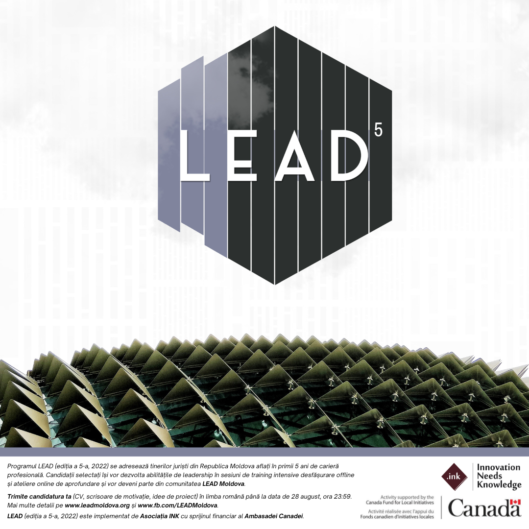 Program de leadership pentru tineri juriști din Republica Moldova