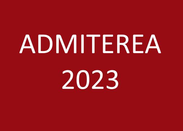 A fost prelungit termenul de înscriere la concursul de admitere 2023