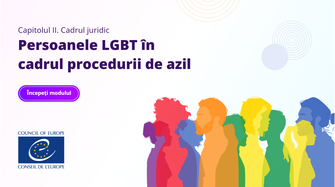 Înscriere deschisă la un nou e-curs HELP - „Persoanele LGBTI în procedura de azil”