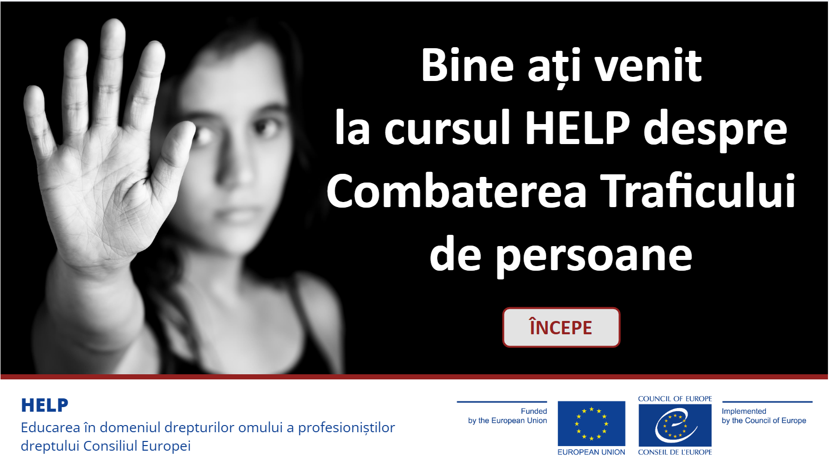 „Combaterea traficului de ființe umane” – un nou curs electronic la dispoziția beneficiarilor INJ